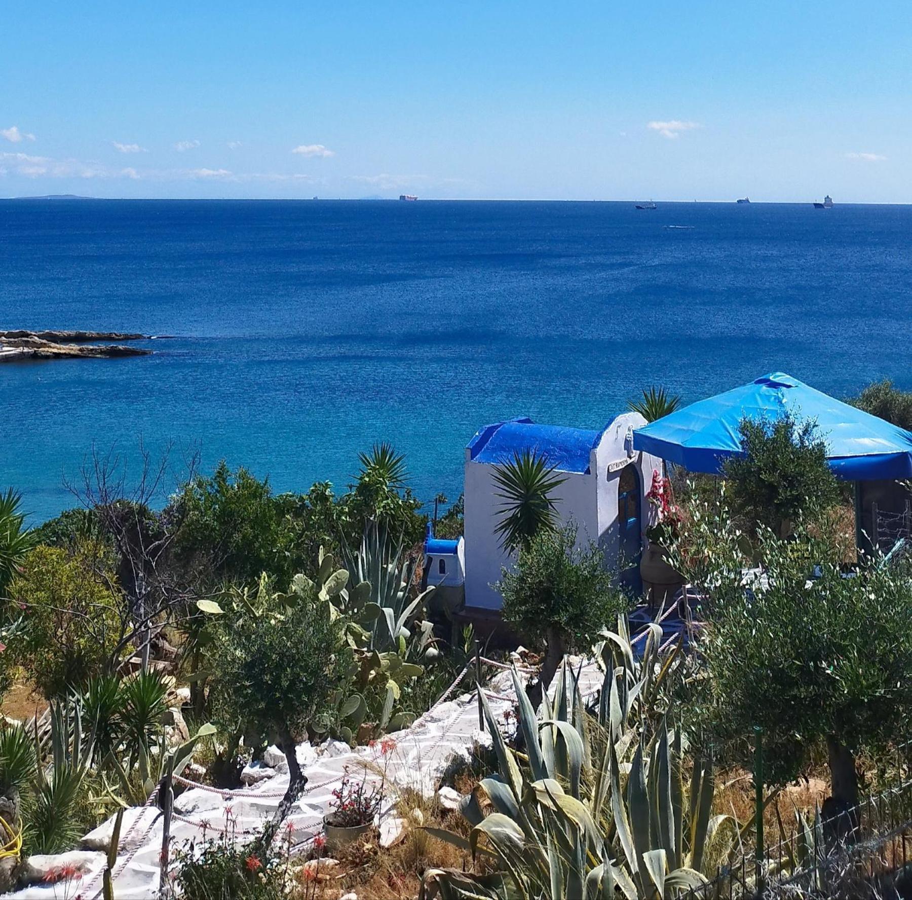 Kynosoura'S Sea View Apartment Ambelakia ภายนอก รูปภาพ